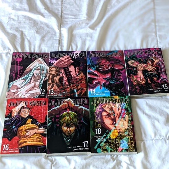 Jujutsu Kaisen Other - Jujutsu Kaisen Manga 12-18 volumes bundle